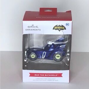 New Hallmark DC Comics Bam the Batmobile Christmas Ornament